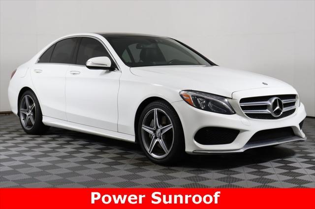 used 2015 Mercedes-Benz C-Class car, priced at $11,716