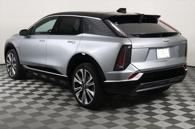 new 2025 Cadillac OPTIQ car, priced at $58,910