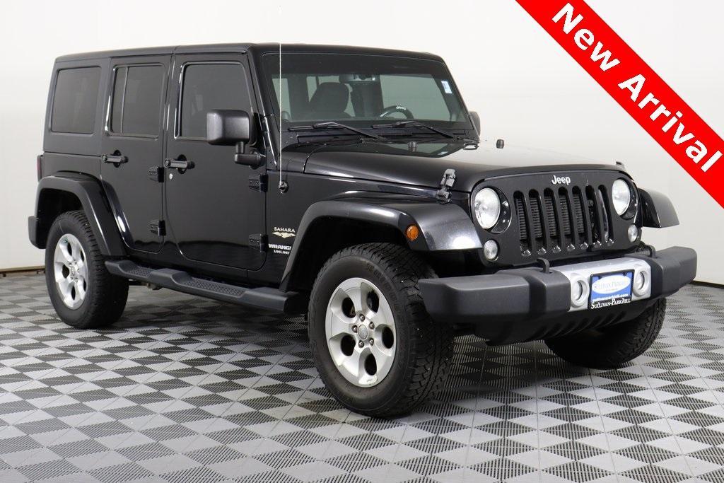 used 2014 Jeep Wrangler Unlimited car, priced at $20,795