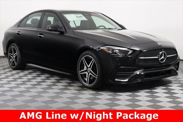 new 2025 Mercedes-Benz C-Class car, priced at $55,935
