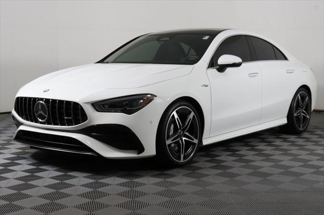 used 2024 Mercedes-Benz AMG CLA 35 car, priced at $46,601