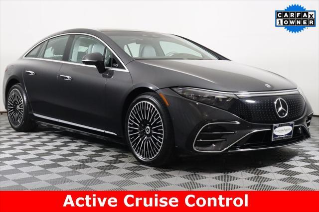 used 2022 Mercedes-Benz EQS 580 car, priced at $59,320