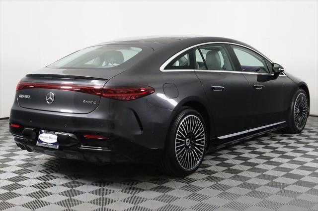 used 2022 Mercedes-Benz EQS 580 car, priced at $59,320