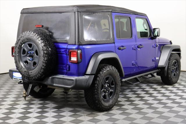 used 2018 Jeep Wrangler Unlimited car, priced at $25,895