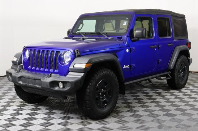 used 2018 Jeep Wrangler Unlimited car, priced at $23,495