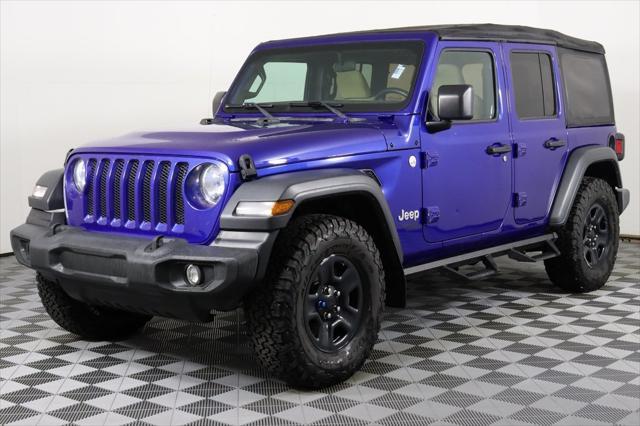 used 2018 Jeep Wrangler Unlimited car, priced at $25,895