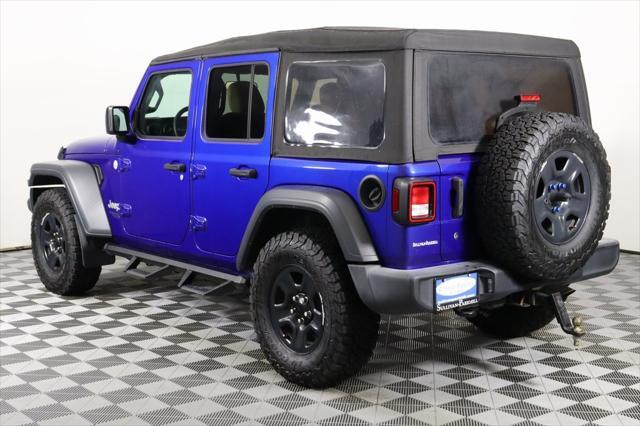 used 2018 Jeep Wrangler Unlimited car, priced at $23,495