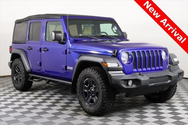 used 2018 Jeep Wrangler Unlimited car, priced at $25,895