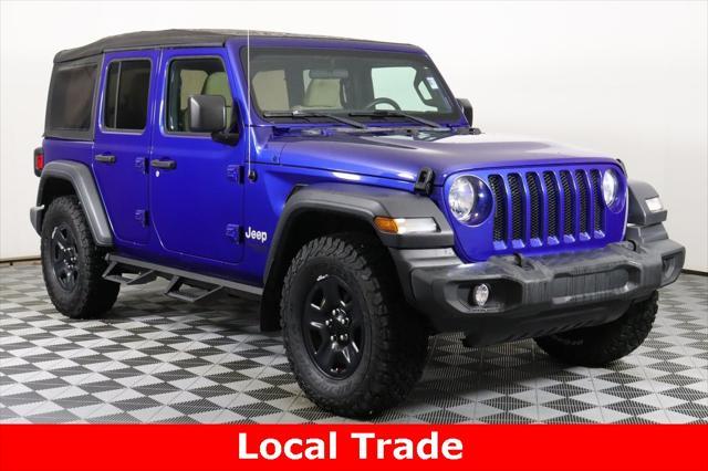 used 2018 Jeep Wrangler Unlimited car, priced at $23,495