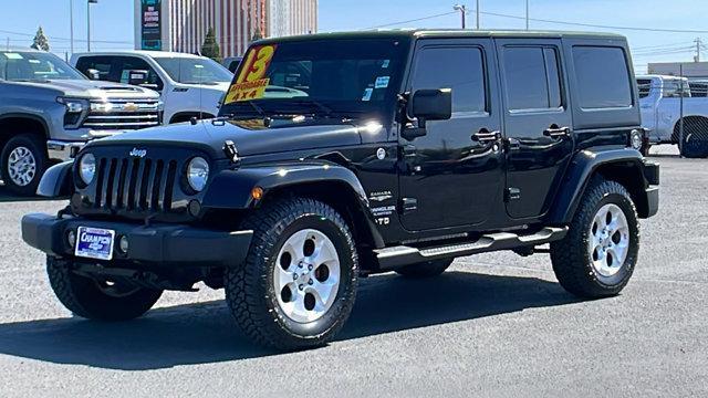 used 2013 Jeep Wrangler Unlimited car, priced at $21,984