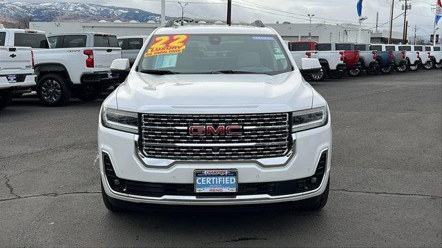 used 2022 GMC Acadia car, priced at $41,984