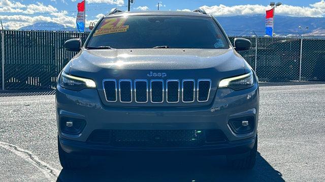 used 2021 Jeep Cherokee car, priced at $21,984