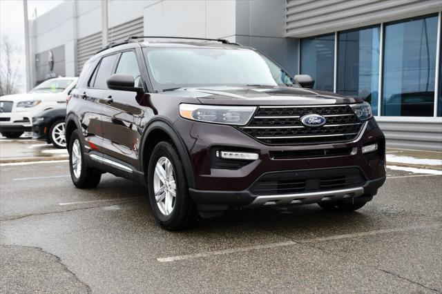 used 2022 Ford Explorer car, priced at $34,495