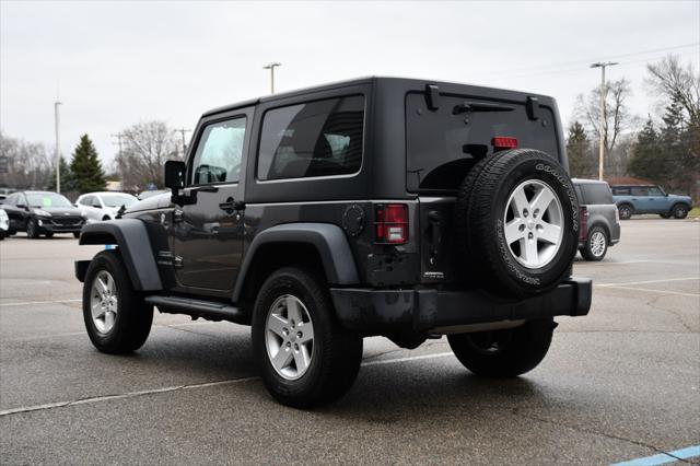 used 2017 Jeep Wrangler car, priced at $18,495