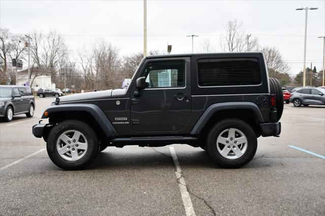 used 2017 Jeep Wrangler car, priced at $18,495