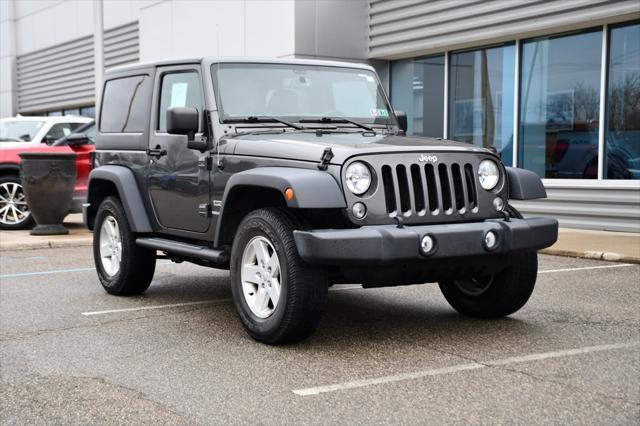 used 2017 Jeep Wrangler car, priced at $18,495