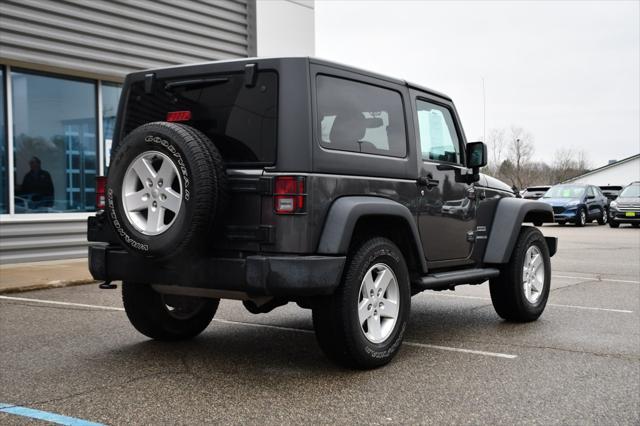 used 2017 Jeep Wrangler car, priced at $18,495