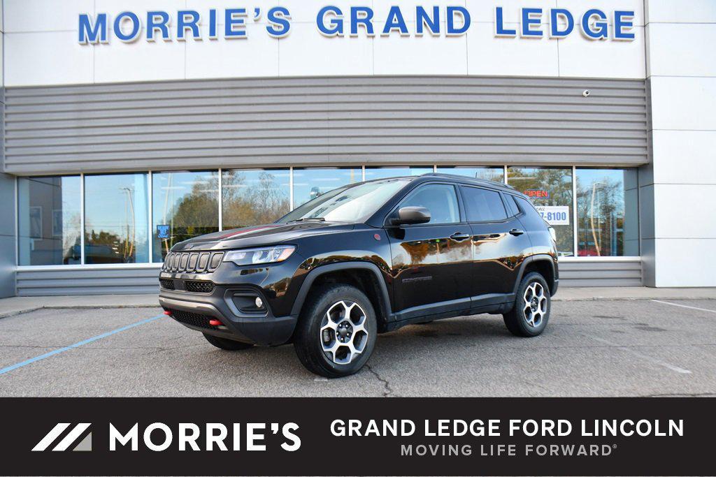 used 2022 Jeep Compass car, priced at $19,495