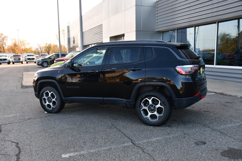 used 2022 Jeep Compass car, priced at $19,495