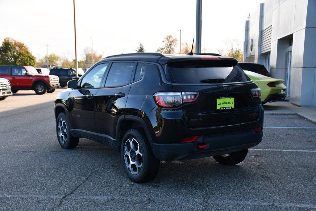 used 2022 Jeep Compass car, priced at $19,495