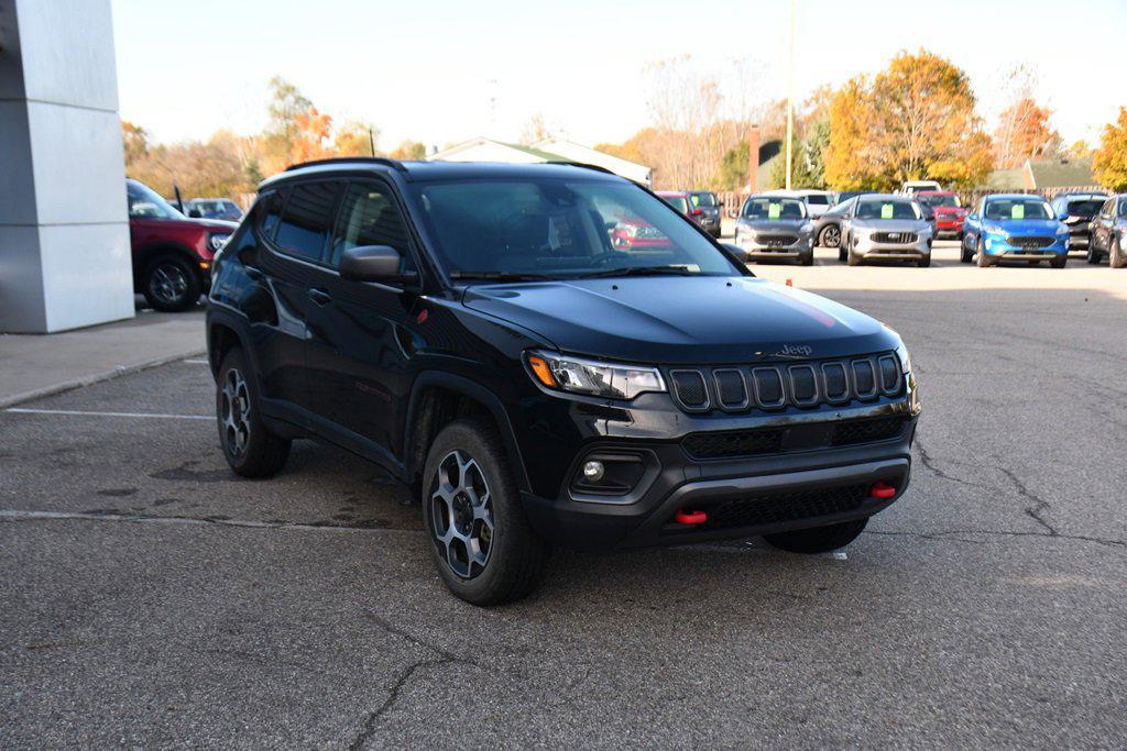used 2022 Jeep Compass car, priced at $19,495