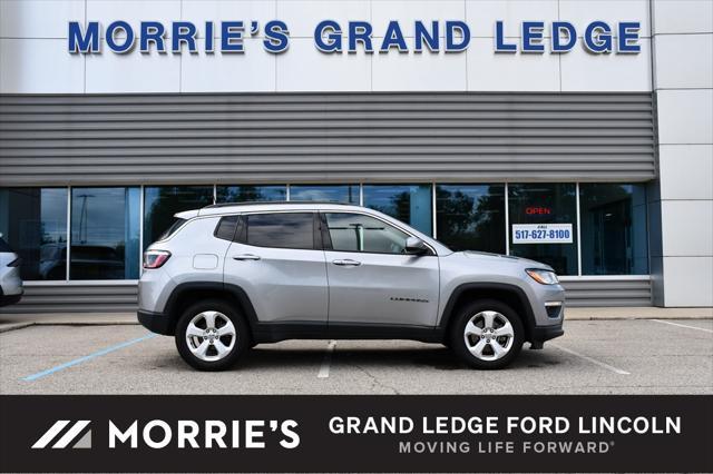 used 2021 Jeep Compass car, priced at $16,495