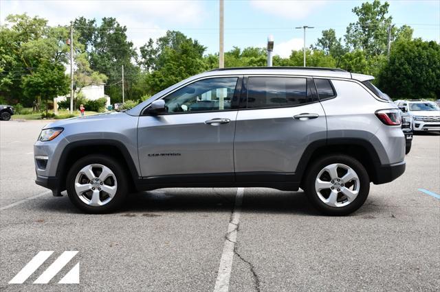 used 2021 Jeep Compass car, priced at $16,495