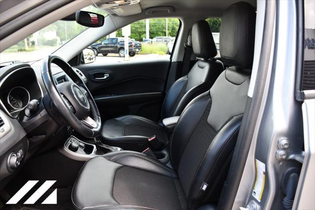 used 2021 Jeep Compass car, priced at $16,495