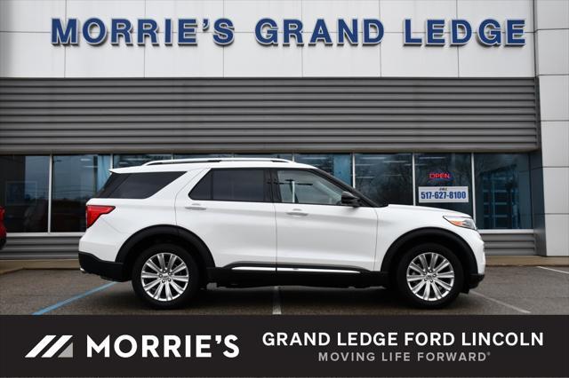 used 2022 Ford Explorer car, priced at $36,249