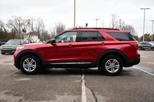 used 2021 Ford Explorer car, priced at $28,249