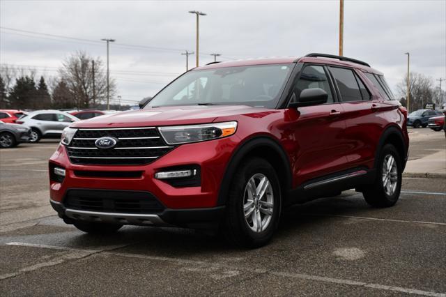 used 2021 Ford Explorer car, priced at $28,249