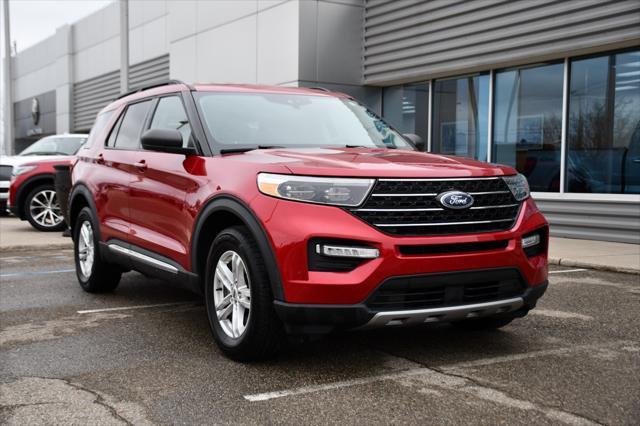 used 2021 Ford Explorer car, priced at $28,249