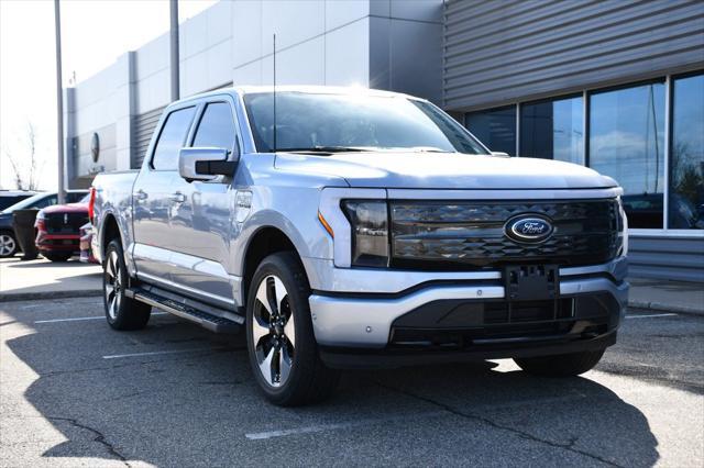 used 2022 Ford F-150 Lightning car, priced at $49,995