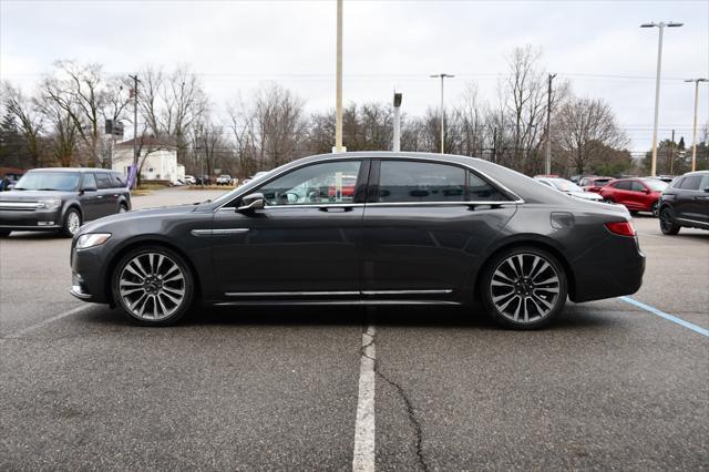 used 2017 Lincoln Continental car, priced at $23,749