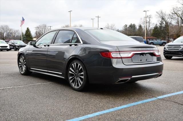 used 2017 Lincoln Continental car, priced at $23,749