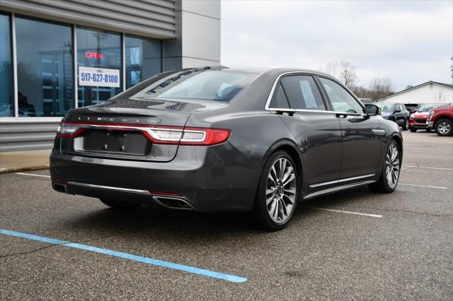 used 2017 Lincoln Continental car, priced at $23,749