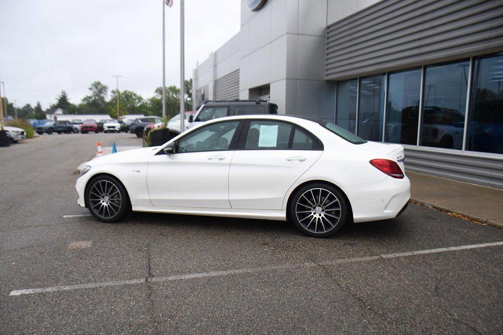 used 2018 Mercedes-Benz AMG C 43 car, priced at $28,495