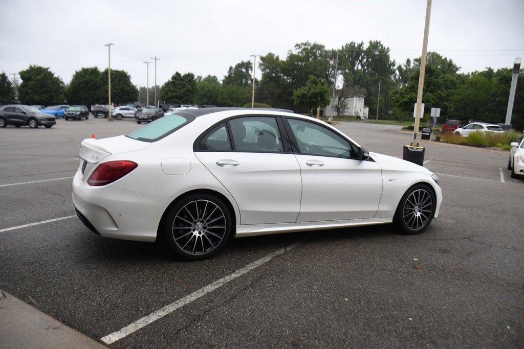 used 2018 Mercedes-Benz AMG C 43 car, priced at $28,495