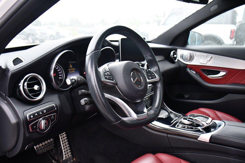 used 2018 Mercedes-Benz AMG C 43 car, priced at $28,495
