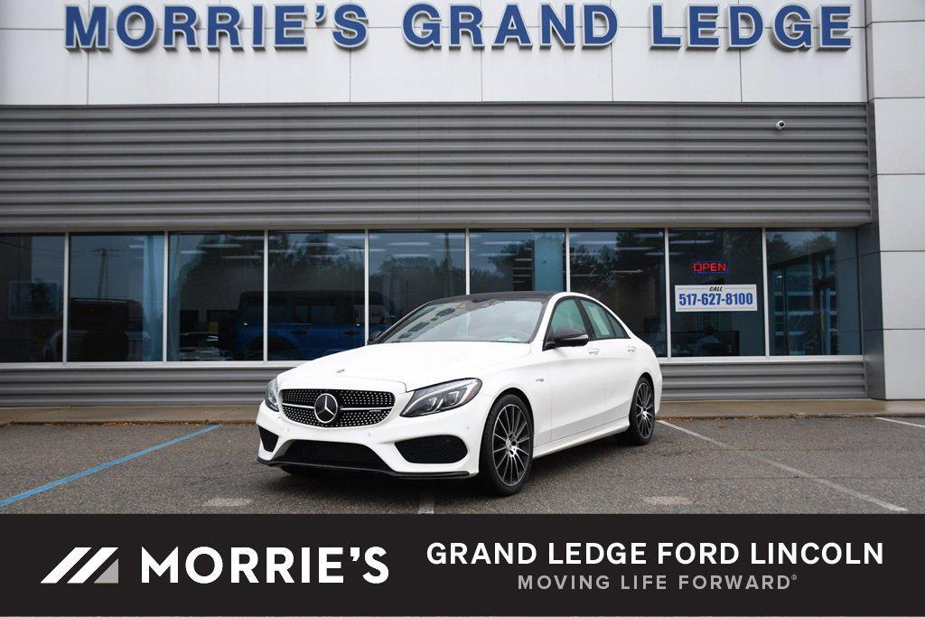 used 2018 Mercedes-Benz AMG C 43 car, priced at $28,495