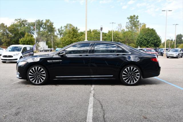 used 2018 Lincoln Continental car, priced at $32,249