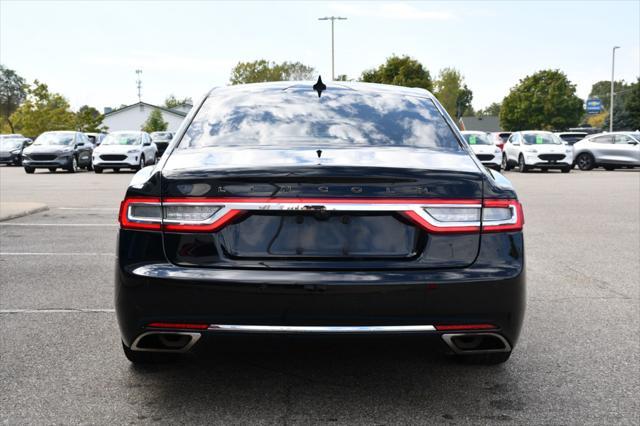 used 2018 Lincoln Continental car, priced at $32,249