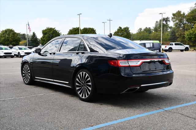 used 2018 Lincoln Continental car, priced at $32,249