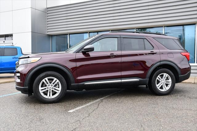 used 2022 Ford Explorer car, priced at $34,749