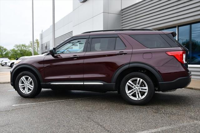 used 2022 Ford Explorer car, priced at $34,749