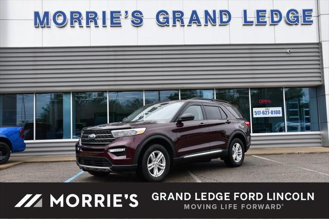 used 2022 Ford Explorer car, priced at $34,995
