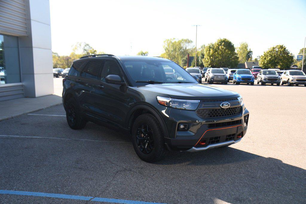 used 2022 Ford Explorer car, priced at $33,749