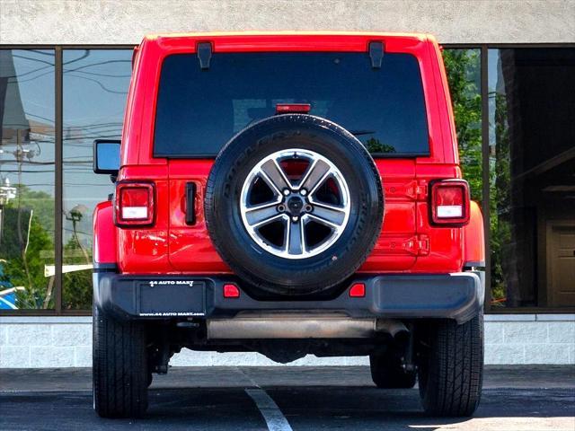 used 2021 Jeep Wrangler Unlimited car, priced at $35,044