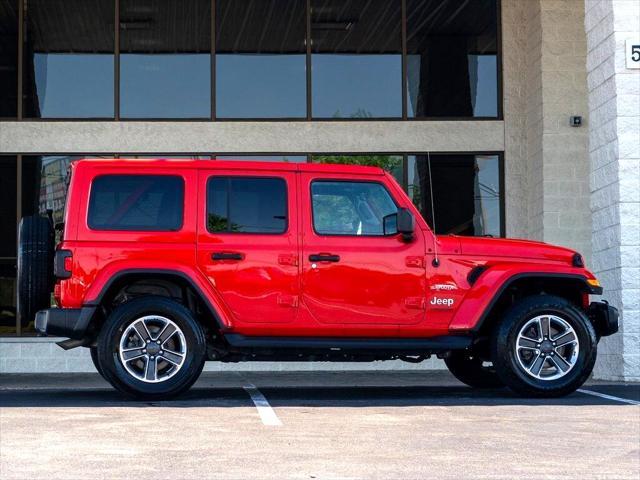 used 2021 Jeep Wrangler Unlimited car, priced at $35,044