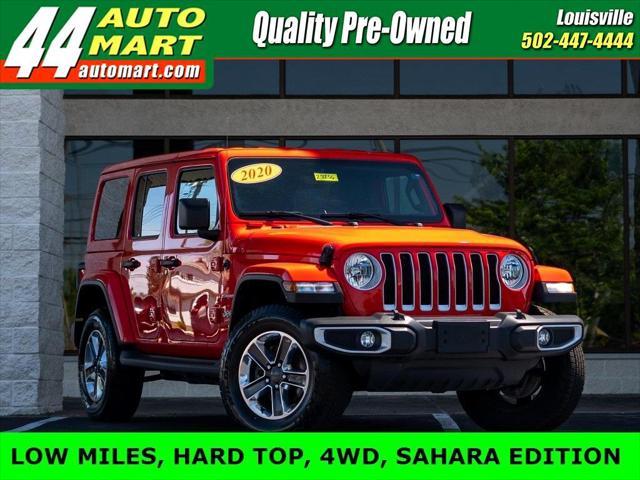 used 2021 Jeep Wrangler Unlimited car, priced at $35,044